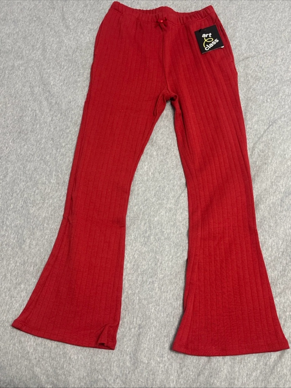 art class Red Ribbed Two-Piece Matching Set Small - Picture 7 of 10